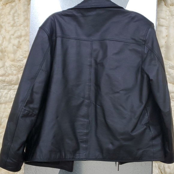 Men's Leather Jacket - Picture 3 of 3